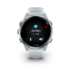 Forerunner 570 - 42mm Cloud Blue Aluminum with Translucent Whitestone/Cloud Blue Band- 010-02970-01- Garmin